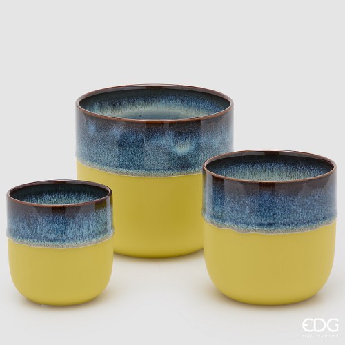 Керамічний горщик EDG Кашпо Nuance В16 а3