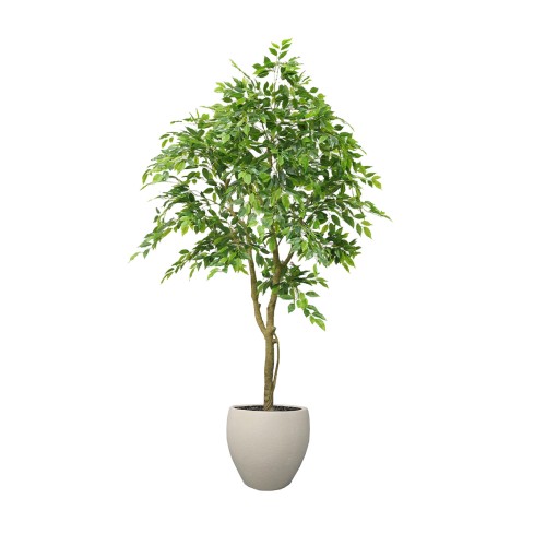 Искусственный вазон EDG Фикус Бенджамина в горшке В170