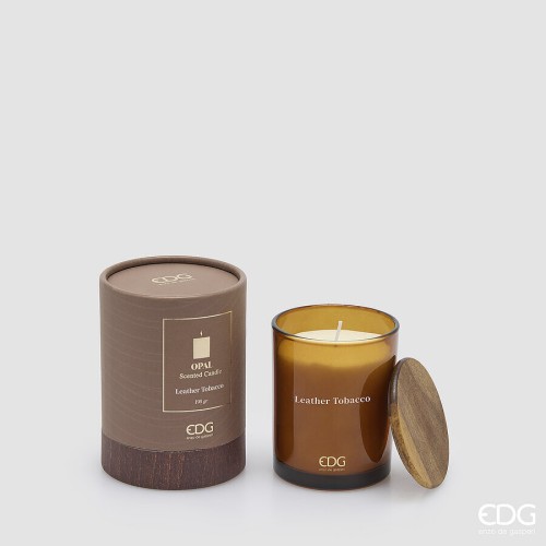 Аромасвеча EDG Opal Leather&Tobacco В10