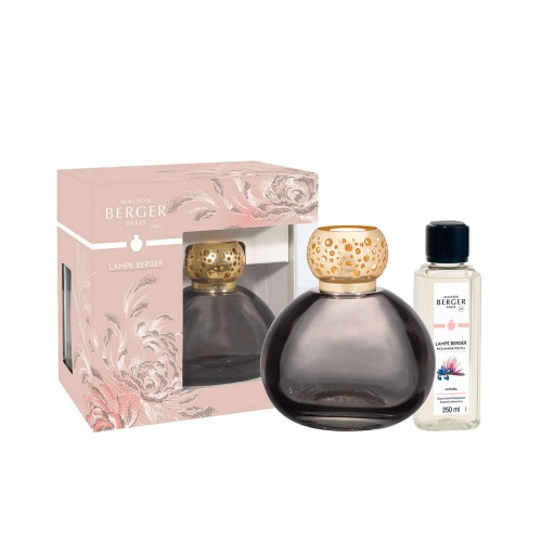 Ароманабор Maison Berger Лампа Берже и рефил Ophelia Цветочное сияние черная