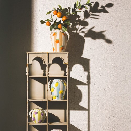 Ваза керамічна EDG Апельсини оранжева В22