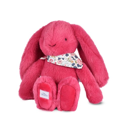 М'яка іграшка DouDou Lapin Fleurette Кролик фуксія В25