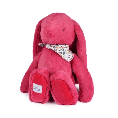 М'яка іграшка DouDou Lapin Fleurette Кролик фуксія В50