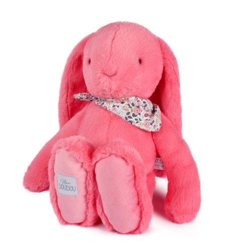 М'яка іграшка DouDou Lapin Fleurette Кролик кораловий В50