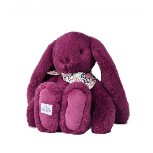 М'яка іграшка DouDou Lapin Fleurette Кролик сливовий В35