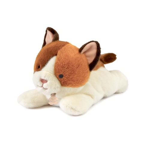 М'яка іграшка Histoire D'Ours Les P'tits Relax Котик біло-коричневий В30