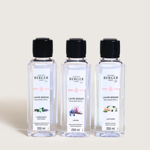Рефилы для лампы Maison Berger х3 триопак Цветочное сияние, Liliflora, Lady flower