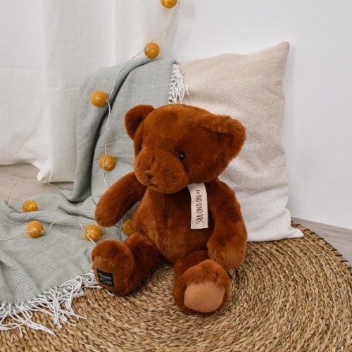 Плюшевый мишка Тедди Histoire D'Ours Le Nounours капучино В40