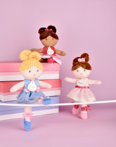 М'яка іграшка DouDou Les Ballerines балерина біла В20