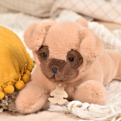 Мягкая игрушка Histoire D'Ours Les P'tits Relax Собачка бежевая В22