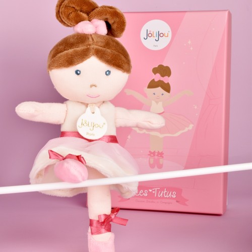 Мягкая игрушка DouDou Les Ballerines балерина белая В20