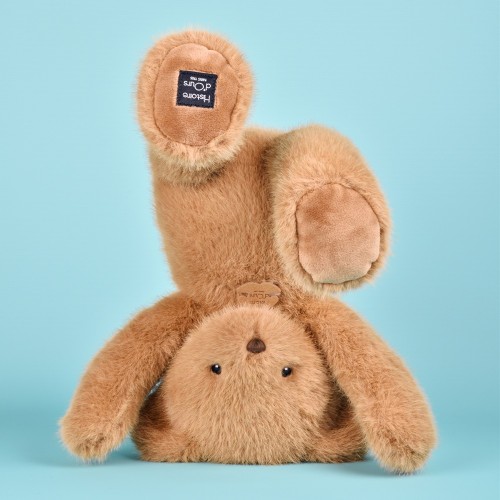Плюшевый мишка Тедди Histoire D'Ours Le Nounours Clementin пралине В38