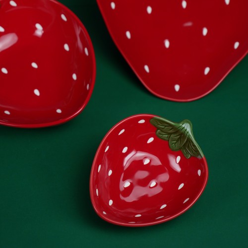 Блюдо сервірувальне Easy Life Jardin des Fraises Полуниця 22х19