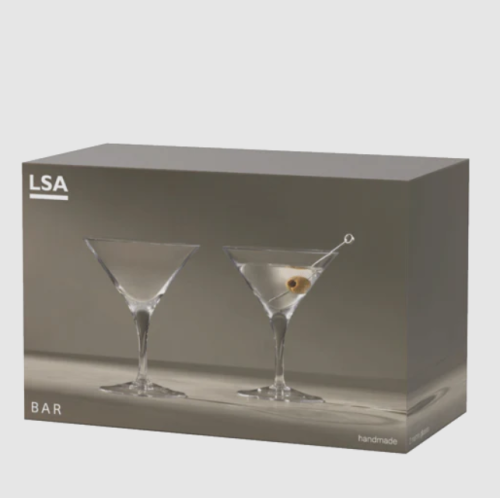 Бокалы для мартини LSA Bar 180мл х2