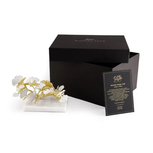 Скульптура из металла Michael Aram Butterfly Ginkgo Gold Д27