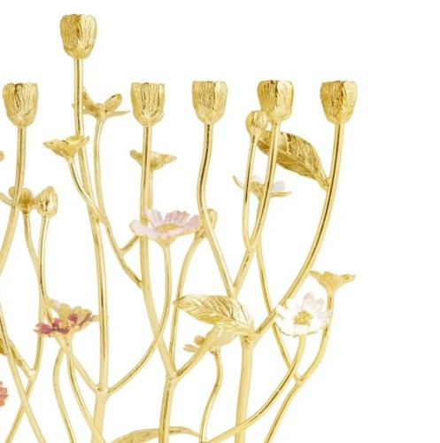 Менора Michael Aram Wildflowers золота В28
