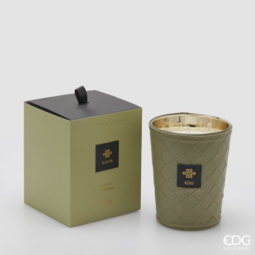 Аромасвічка EDG Cuir Olive flower В16