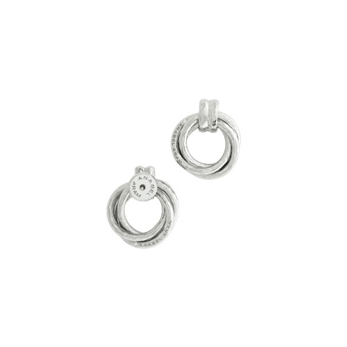 Сережки Anabel Aram Neptune Triple Ring срібні
