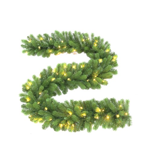 Хвойна гірлянда ZELENA Бейберрі Dual Color Connectable 50LED Д274