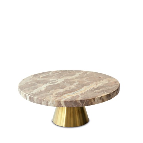Подставка для торта Pozzi Milano Marble Buterscotch Д30