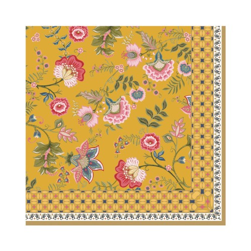 Салфетки Easy Life Magie D'Orient желтые 33х33