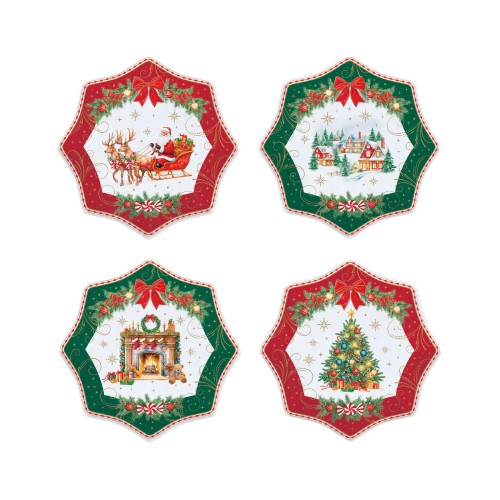 Набір тарілок Easy Life Christmas Heritage Д16х4