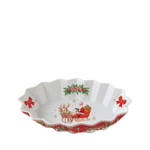 Блюдо сервировочное Easy Life Christmas Heritage овальное 25х17