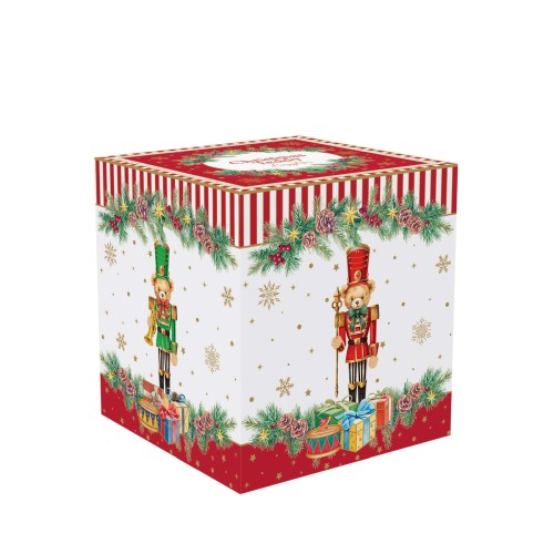 Контейнер Easy Life Christmas Teddy с крышкой В13