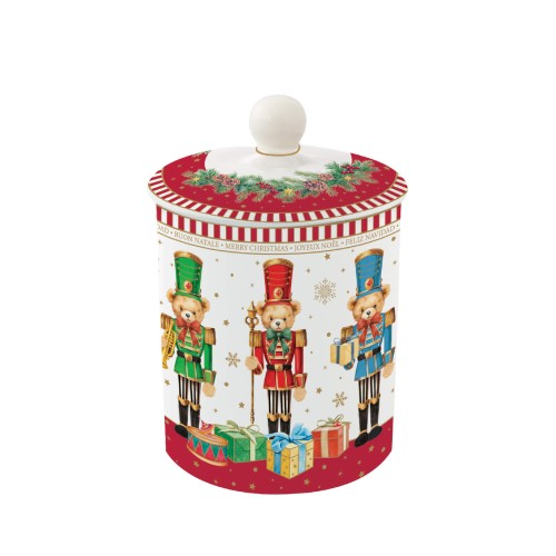Контейнер Easy Life Christmas Teddy с крышкой В18