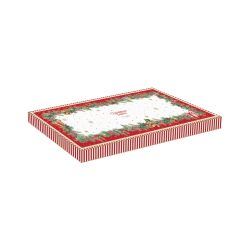 Блюдо сервировочное Easy Life Christmas Teddy 36х16
