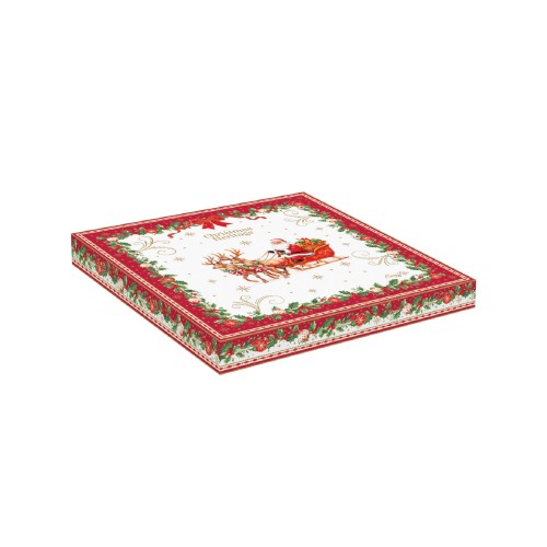 Блюдо сервировочное Easy Life Christmas Heritage 25х25
