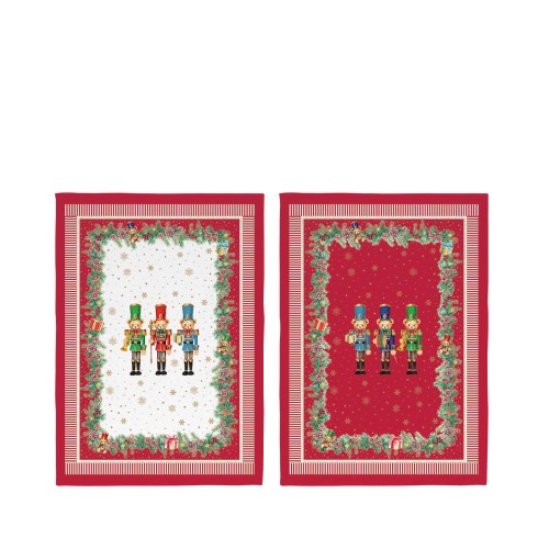 Кухонные полотенца Easy Life Christmas Teddy х2