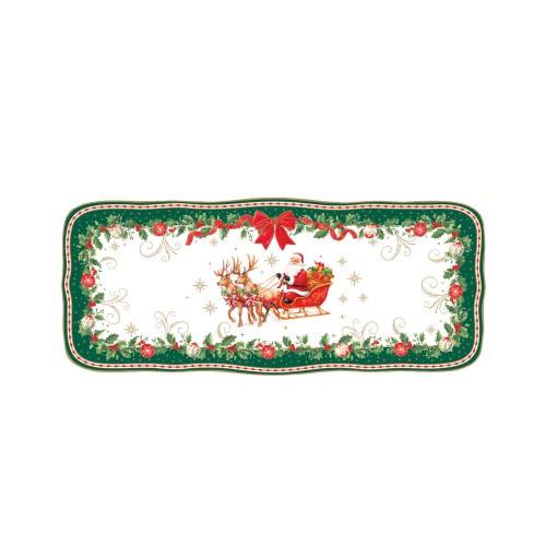 Блюдо сервировочное Easy Life Christmas Heritage 36х15