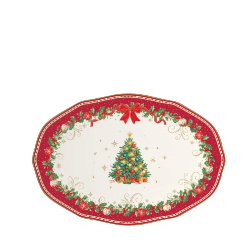 Блюдо сервировочное Easy Life Christmas Heritage 36х25