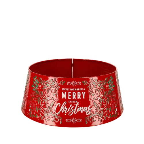 Спідниця для ялинки ZELENA металева All I want for Christmas Д65