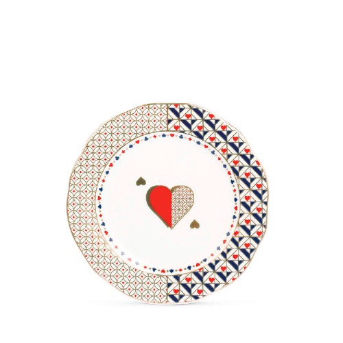 Тарілка Pozzi Milano Casino Hearts Д20