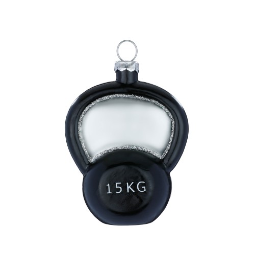 Ялинкова іграшка Inge Glas Гиря чорна В8
