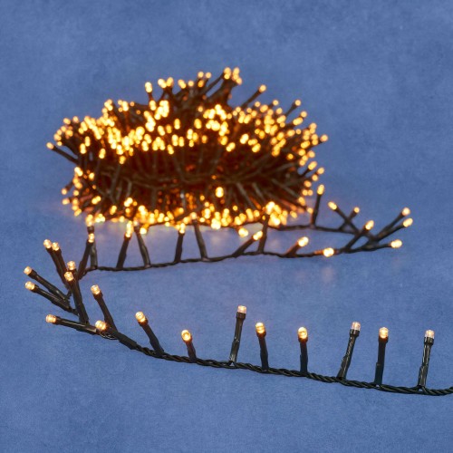 Світлодіодна гірлянда ZELENA Снейк класичне біле світло 1000LED 20м таймер