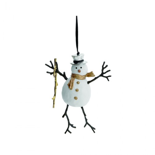 Ялинкова іграшка Michael Aram Ornaments Snowman сніговик В14