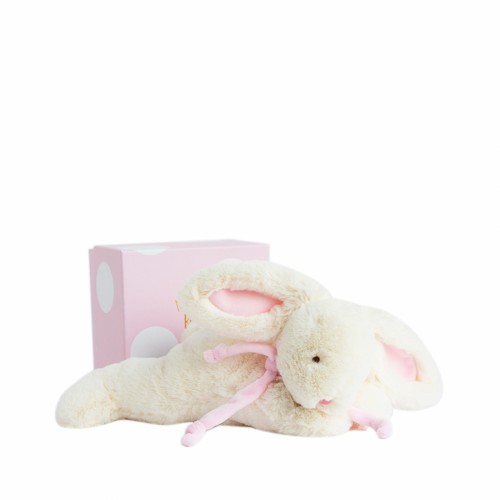 М'яка іграшка Кролик DouDou Bonbon рожеві вушка В30