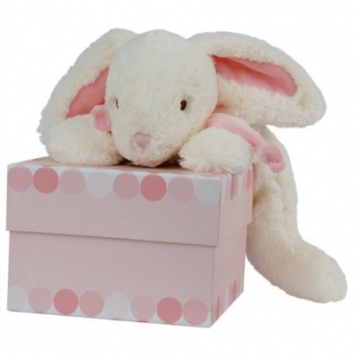 М'яка іграшка Кролик DouDou Bonbon рожеві вушка В30