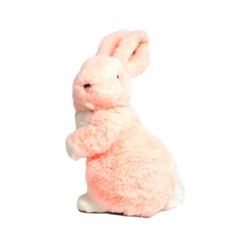 Новогодняя статуэтка ZELENA Кролик плюшевый В29