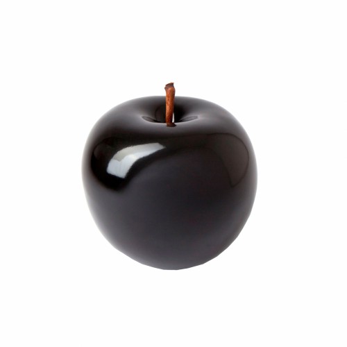 Керамічна статуетка Bull&Stein Яблуко чорне Д20