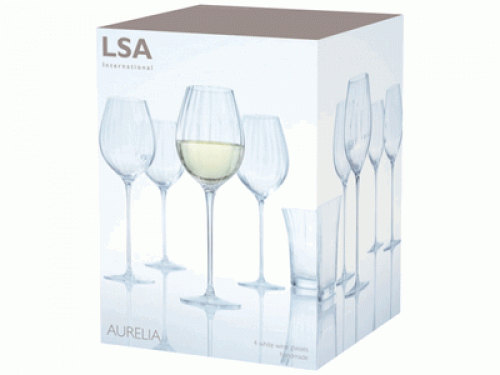 Бокалы для вина LSA Aurelia 430мл х4